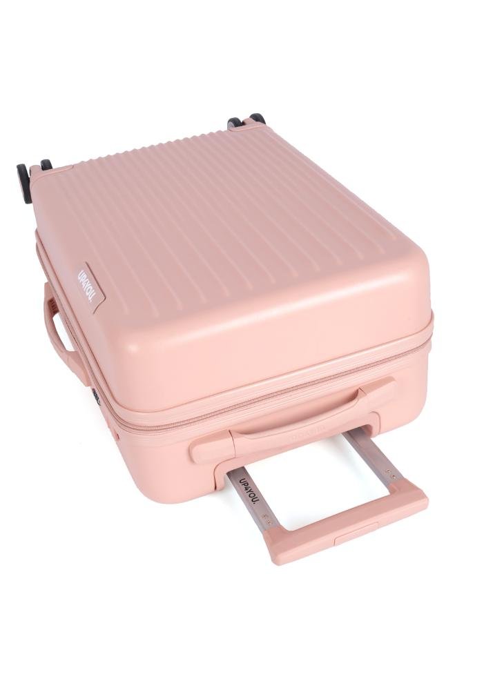 Mala de Viagem Grande ABS Rolling Rodas Duplas 360 Up4you Pink 9