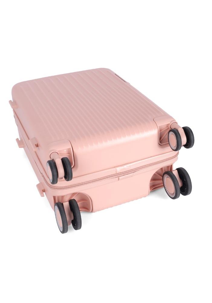 Mala de Viagem Grande ABS Rolling Rodas Duplas 360 Up4you Pink 10