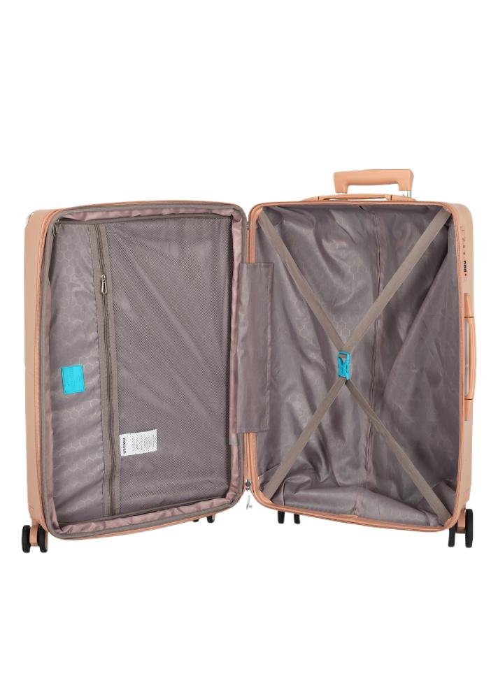 Mala de Viagem Bordo Katerini ABS Expansiva Rodas 360 Up4you Pink 2