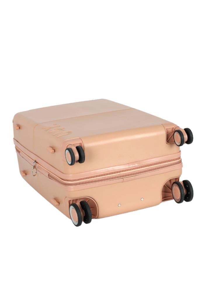 Mala de Viagem Média Katerini ABS Expansiva Rodas 360 Up4you Pink 9