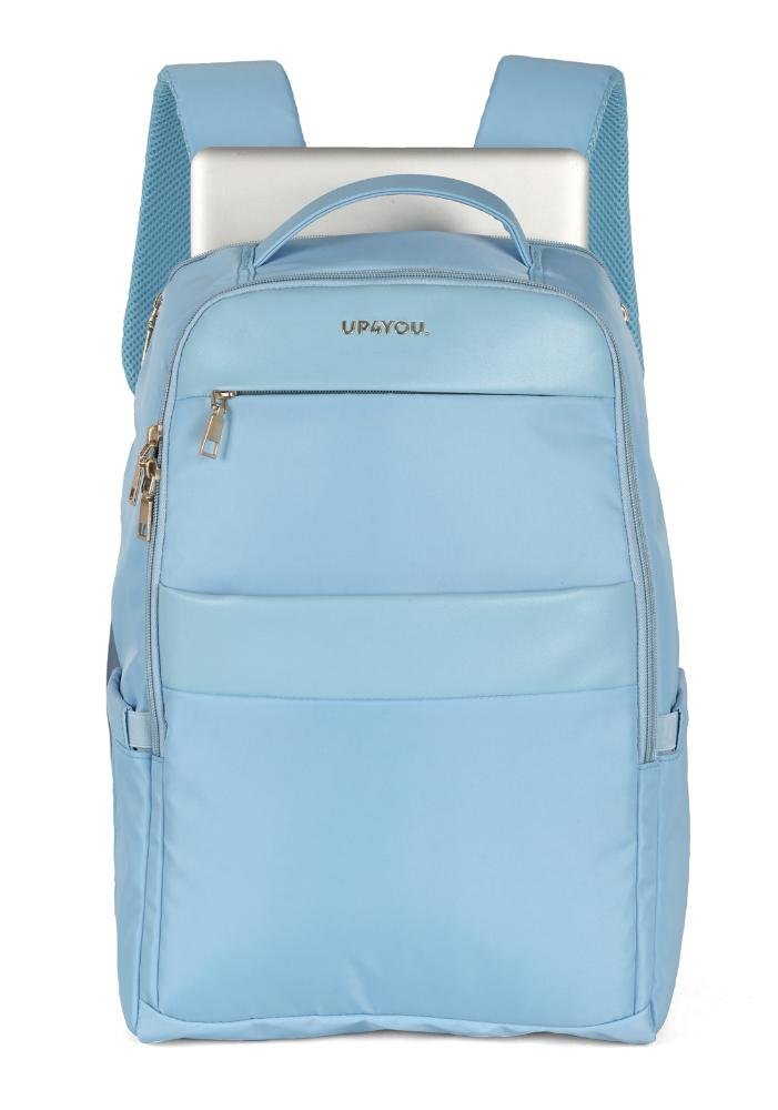 Mochila de Costas Média Executiva Feminina Notebook Up4you Azul 9