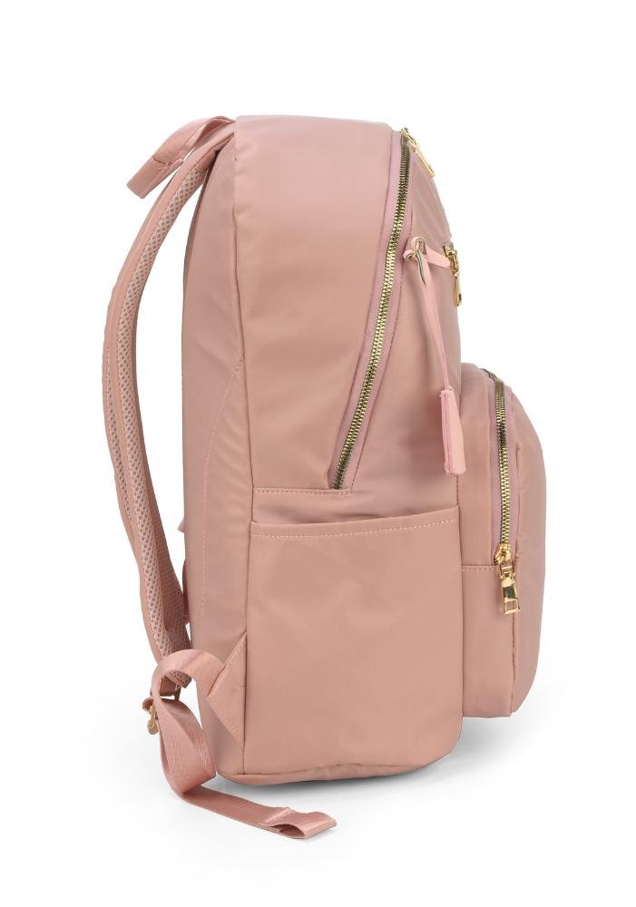 Mochila de Costas Média Executiva Feminina Clássica Notebook Up4you Rose 2