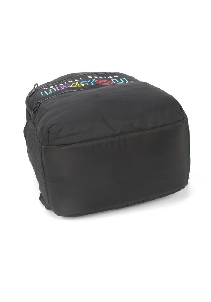 Mochila de Costas Média Juvenil Náilon Notebook Up4you Preto 7