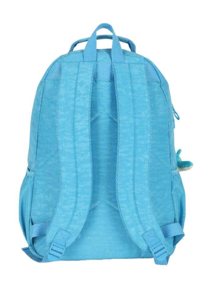 Mochila de Costas Grande Juvenil Crinkle Clássica Dino Notebook Up4you Azul 8
