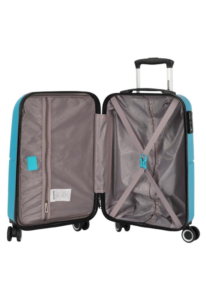 Mala de Viagem Bordo ABS Pop Rodas Duplas 360 Up4you Azul 3