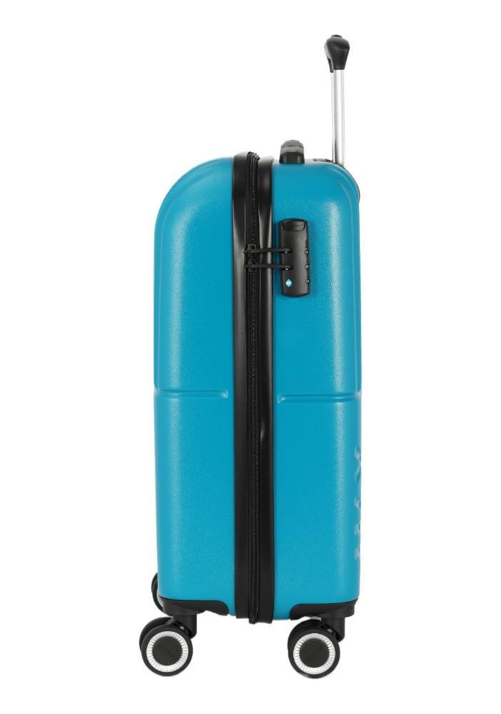 Mala de Viagem Bordo ABS Pop Rodas Duplas 360 Up4you Azul 4