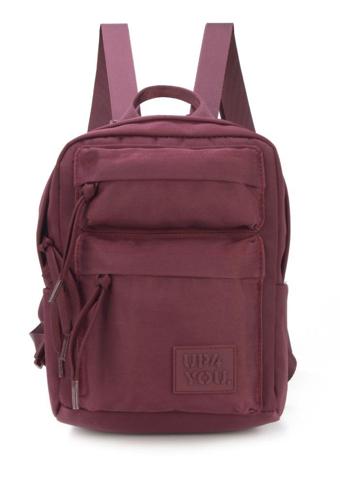 Mochila Kanken de Costas Mini Sarja It's Cool Up4you Vinho 1