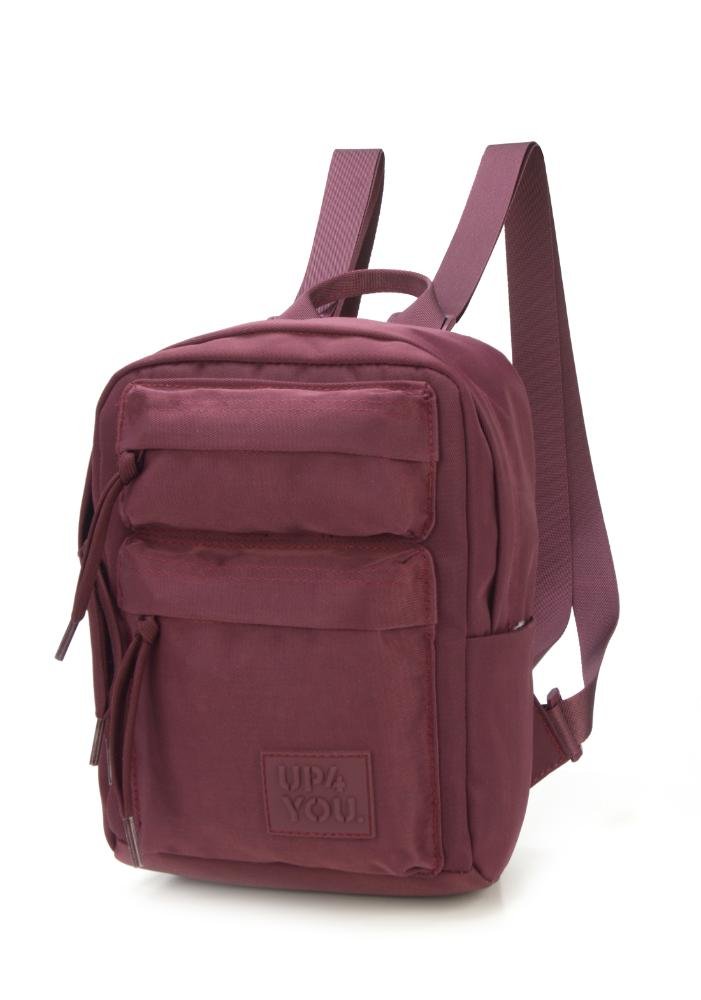 Mochila Kanken de Costas Mini Sarja It's Cool Up4you Vinho 3