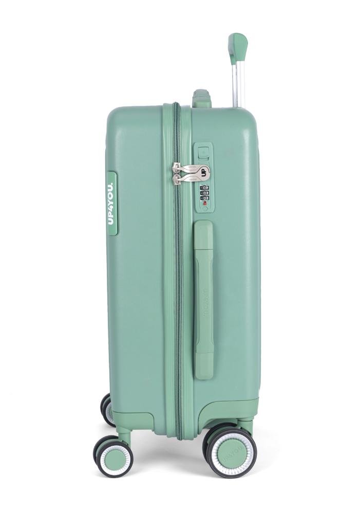 Mala de Viagem Bordo ABS Rolling Rodas Duplas 360 Up4you Verde 5