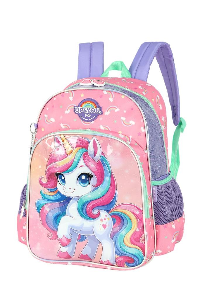 Mochila de Costas Média Infantil Be Capy Up4you Rosa 2