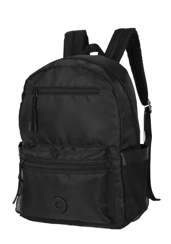 Mochila de Costas Média Juvenil Náilon para Notebook Up4you Preto 2