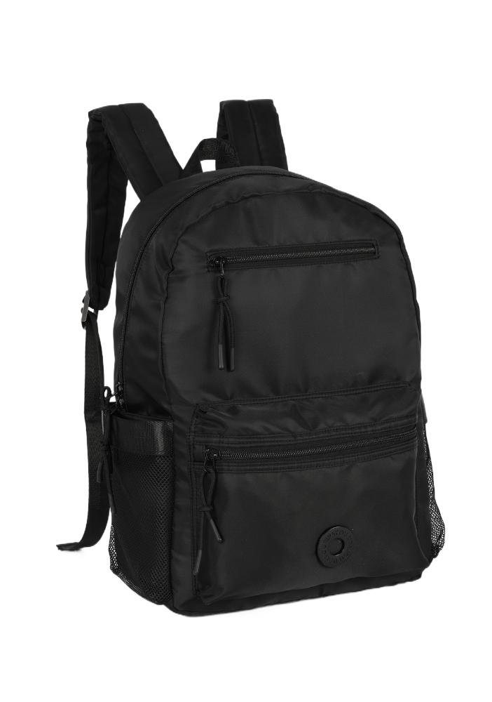 Mochila de Costas Média Juvenil Náilon para Notebook Up4you Preto 3