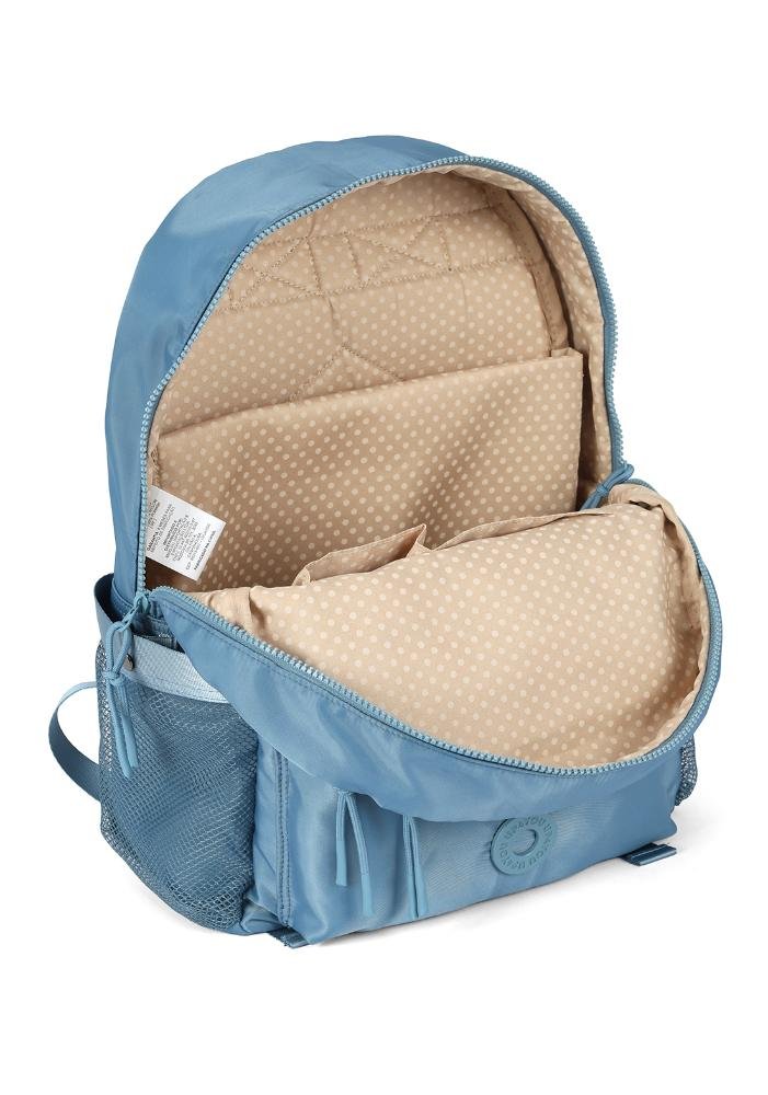 Mochila de Costas Média Juvenil Náilon para Notebook Up4you Azul 3