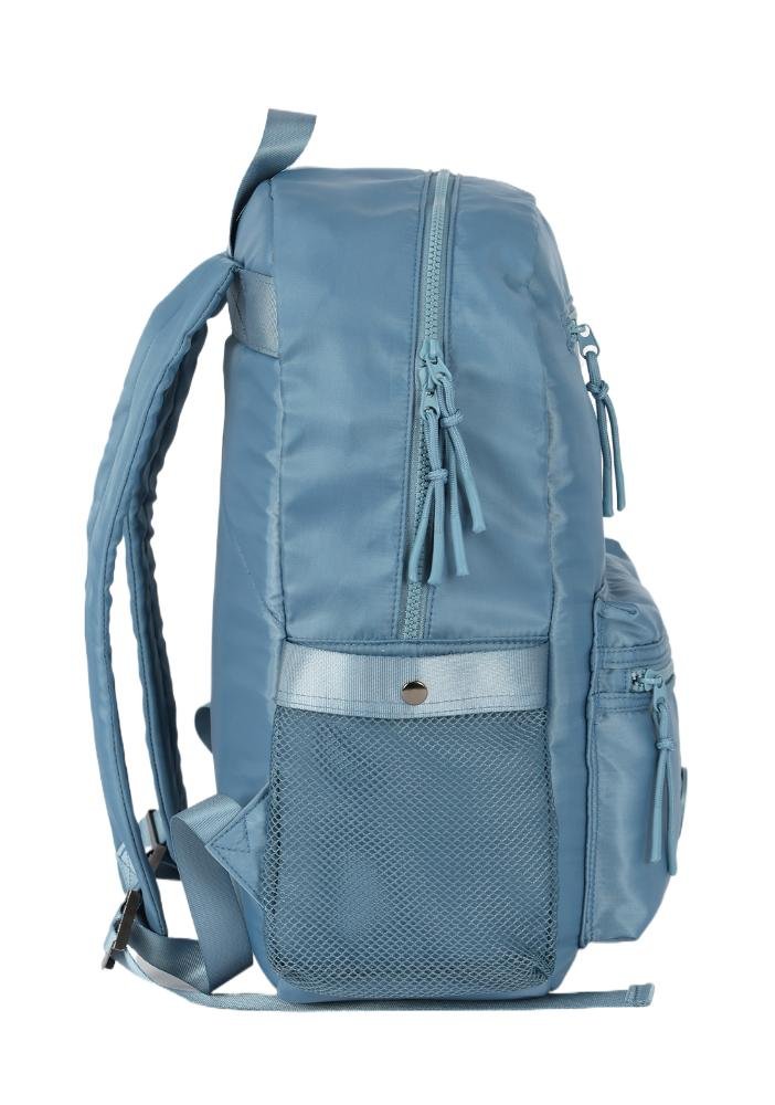 Mochila de Costas Média Juvenil Náilon para Notebook Up4you Azul 5