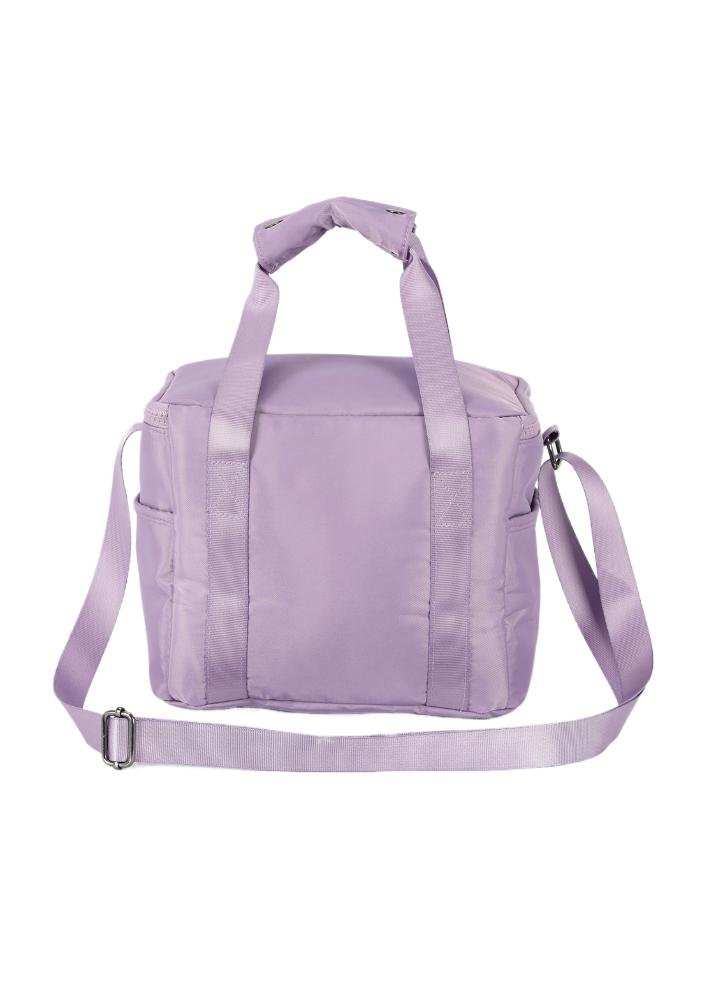 Lancheira Juvenil Média Náilon com Bolsos Up4you Lilás 7