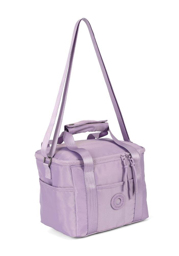 Lancheira Juvenil Média Náilon com Bolsos Up4you Lilás 9