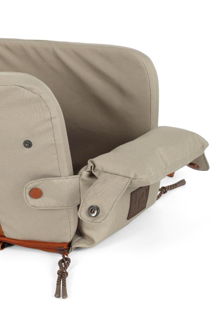 Bag Transversal Pequena Quadrada Up4You Bege 2