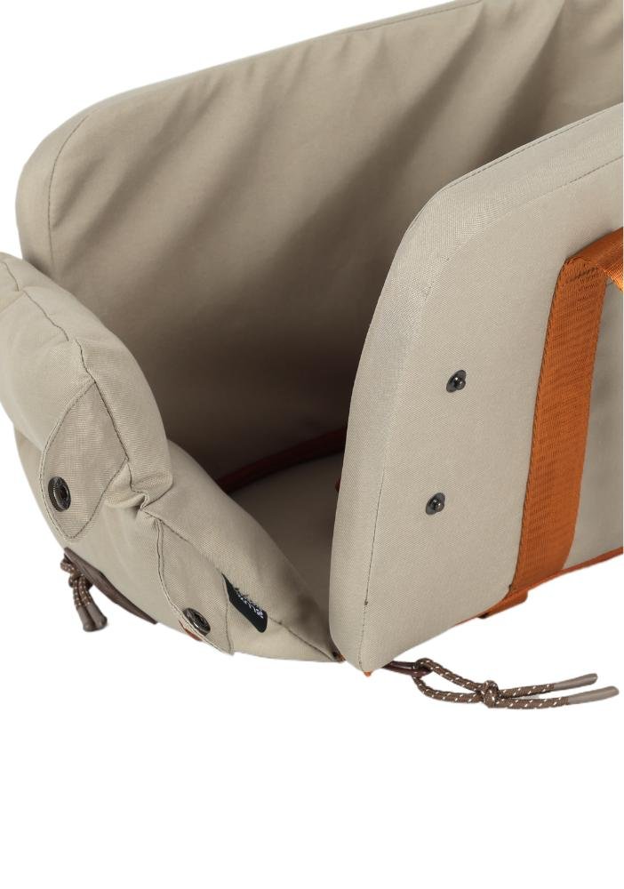 Bag Transversal Pequena Quadrada Up4You Bege 4