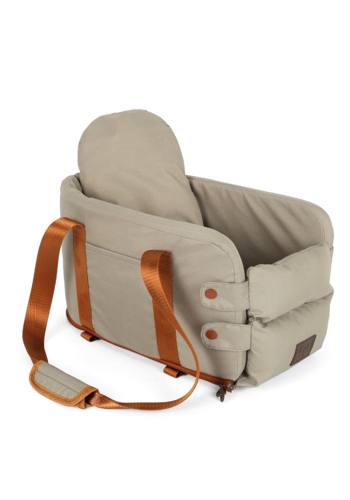 Bag Transversal Pequena Quadrada Up4You Bege 5