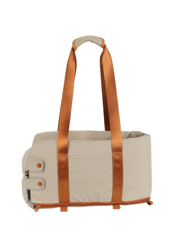 Bag Transversal Pequena Quadrada Up4You Bege 8