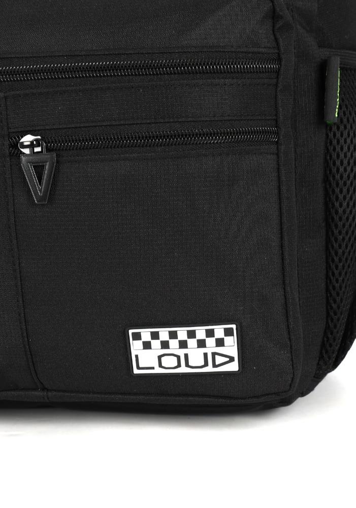 Mochila de Costas Média Juvenil Loud Básica Cinza 5