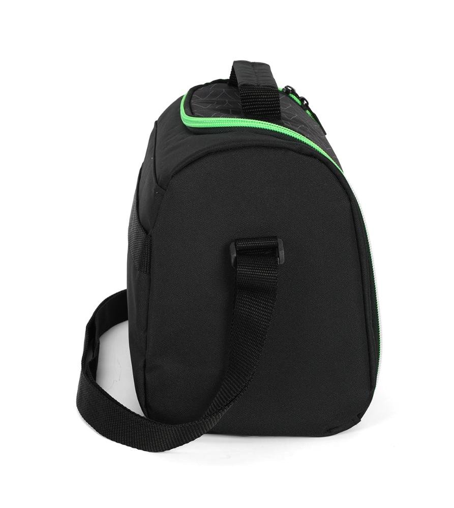 Lancheira Escolar Juvenil Média Transversal Loud Green Preto 6