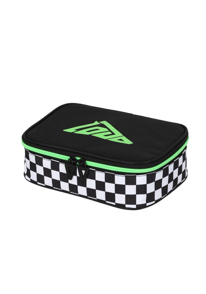 Estojo Box Juvenil Médio 100 pens Loud Green Preto 3