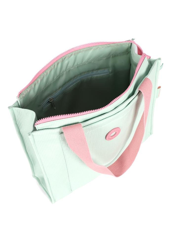 Bolsa Tote Média Juvenil de Ombro Luara Up4you Verde 3