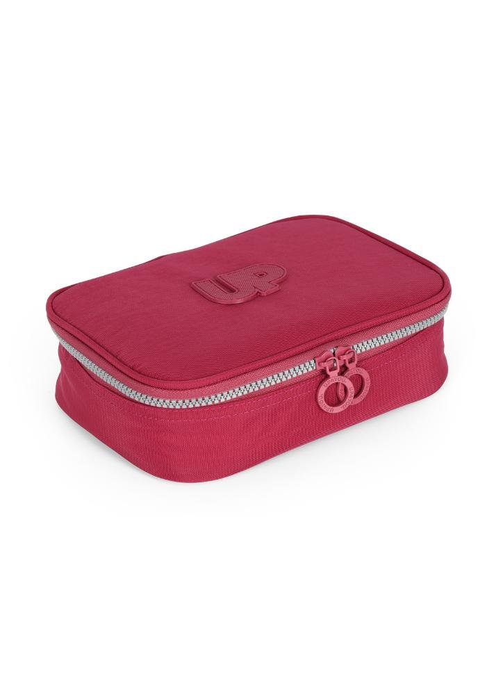 Estojo Box Juvenil Médio 100 pens Crinkle Up4you Vinho 3