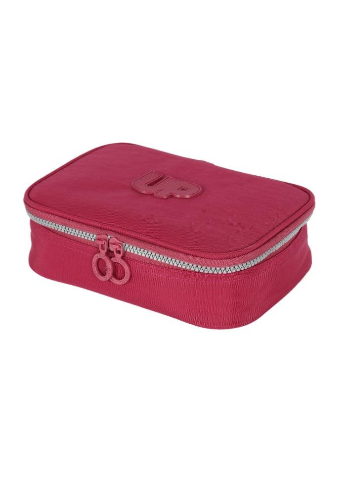 Estojo Box Juvenil Médio 100 pens Crinkle Up4you Vinho 4