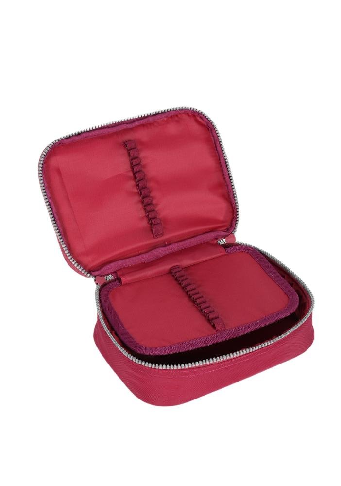 Estojo Box Juvenil Médio 100 pens Crinkle Up4you Vinho 7