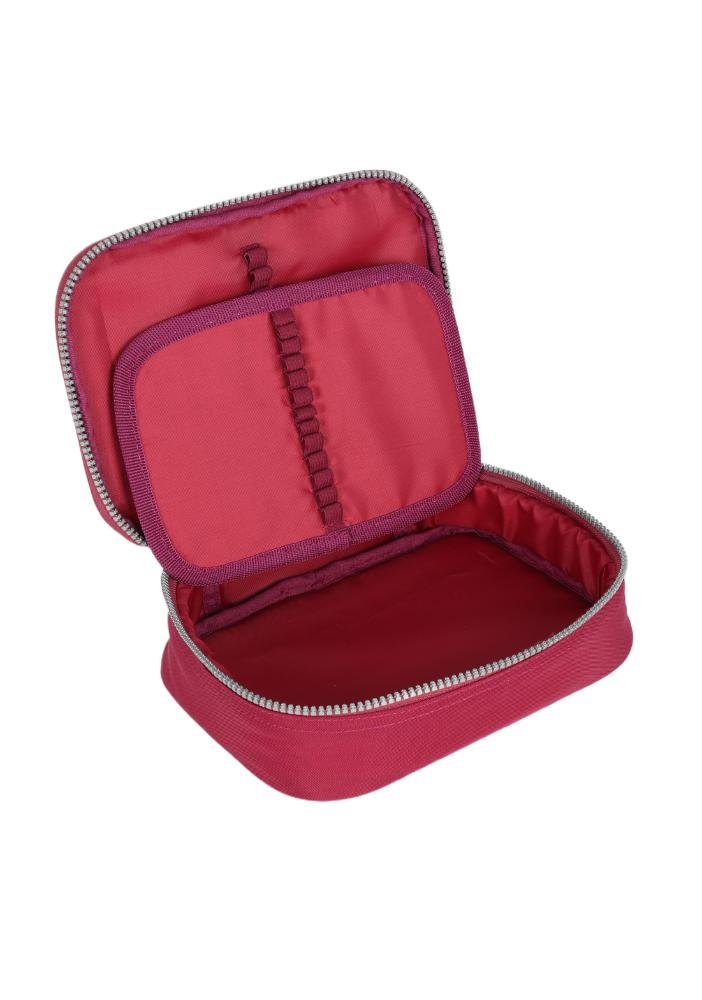 Estojo Box Juvenil Médio 100 pens Crinkle Up4you Vinho 8