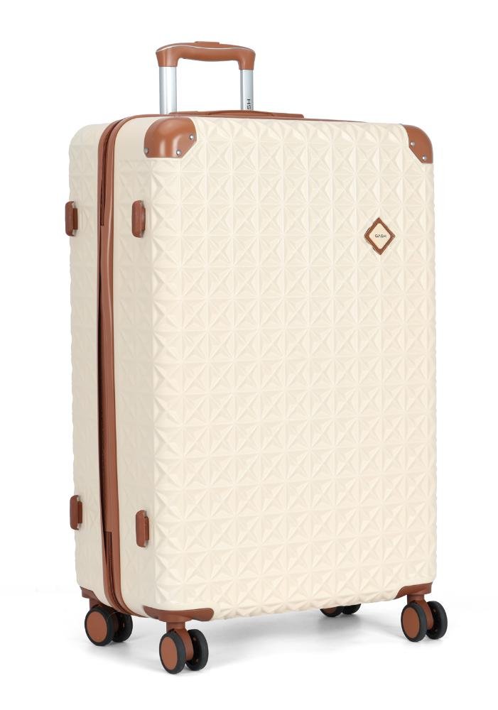 Mala de Viagem Apollo Gash ABS com Rodas 360 Branco 3