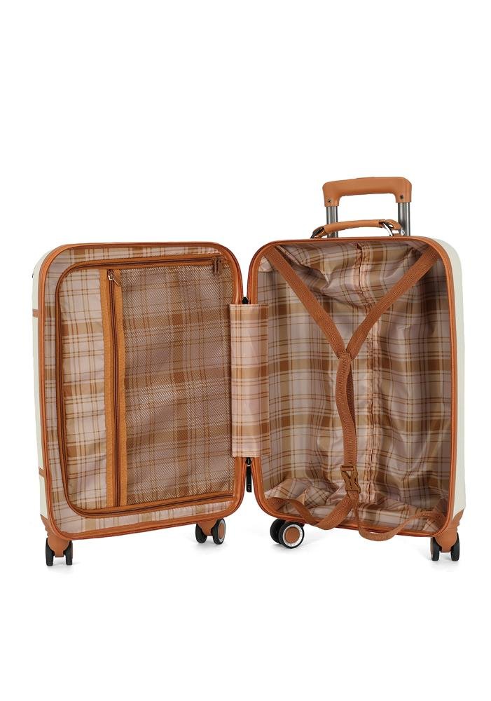 Mala de Bordo Atena Casual Gash Branco 6