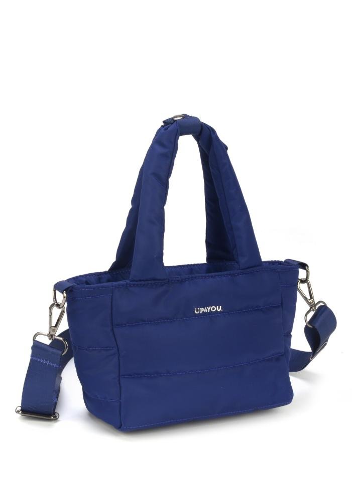 Bolsa Tote Mini Transversal Náilon It's Cool Up4you Azul 2