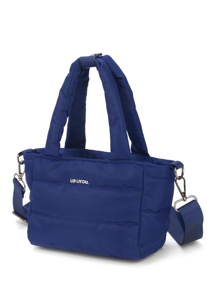 Bolsa Tote Mini Transversal Náilon It's Cool Up4you Azul 3