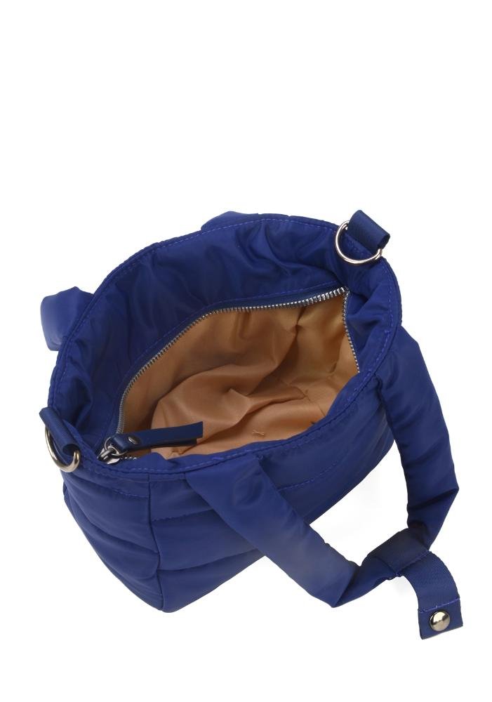 Bolsa Tote Mini Transversal Náilon It's Cool Up4you Azul 6