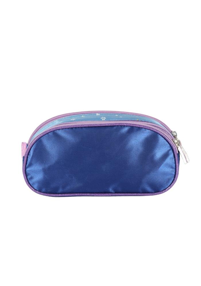 Estojo Triplo Infantil Médio Ohana Stitch Disney Roxo 4