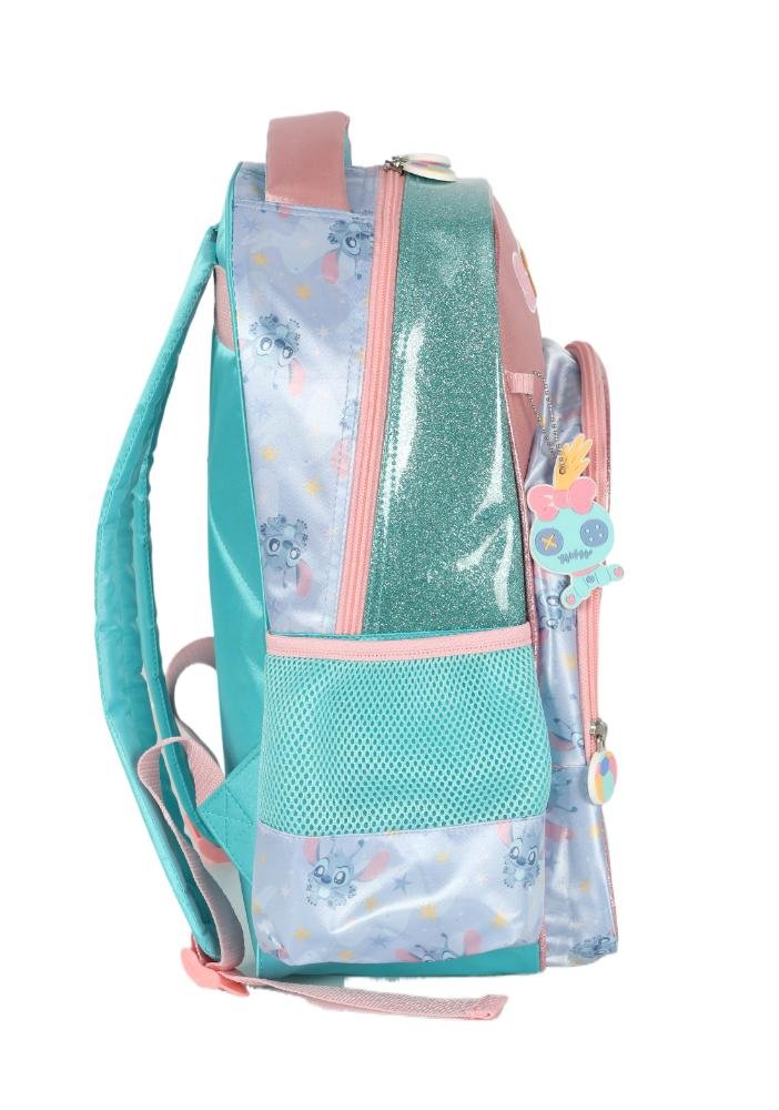 Mochila de Costas Pequena Infantil Aloha Stitch Verde 4
