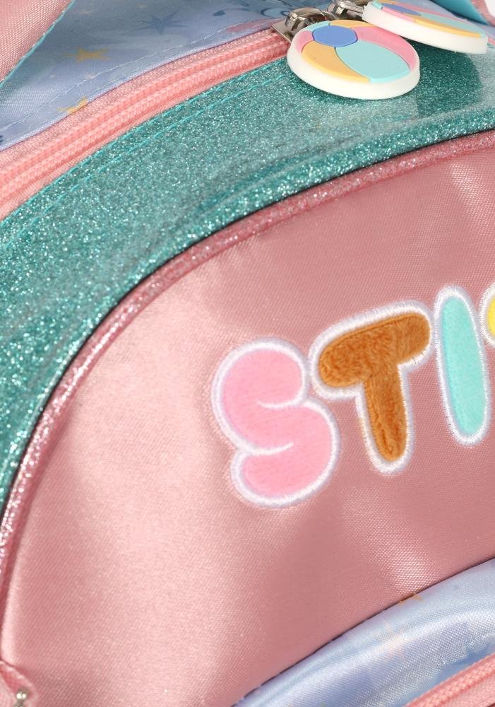 Mochila de Costas Pequena Infantil Aloha Stitch Verde 5