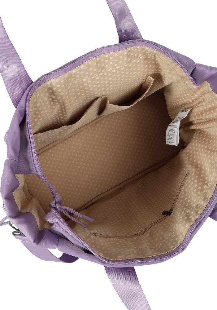 Bolsa Tote Bag College Grande Lilás 7