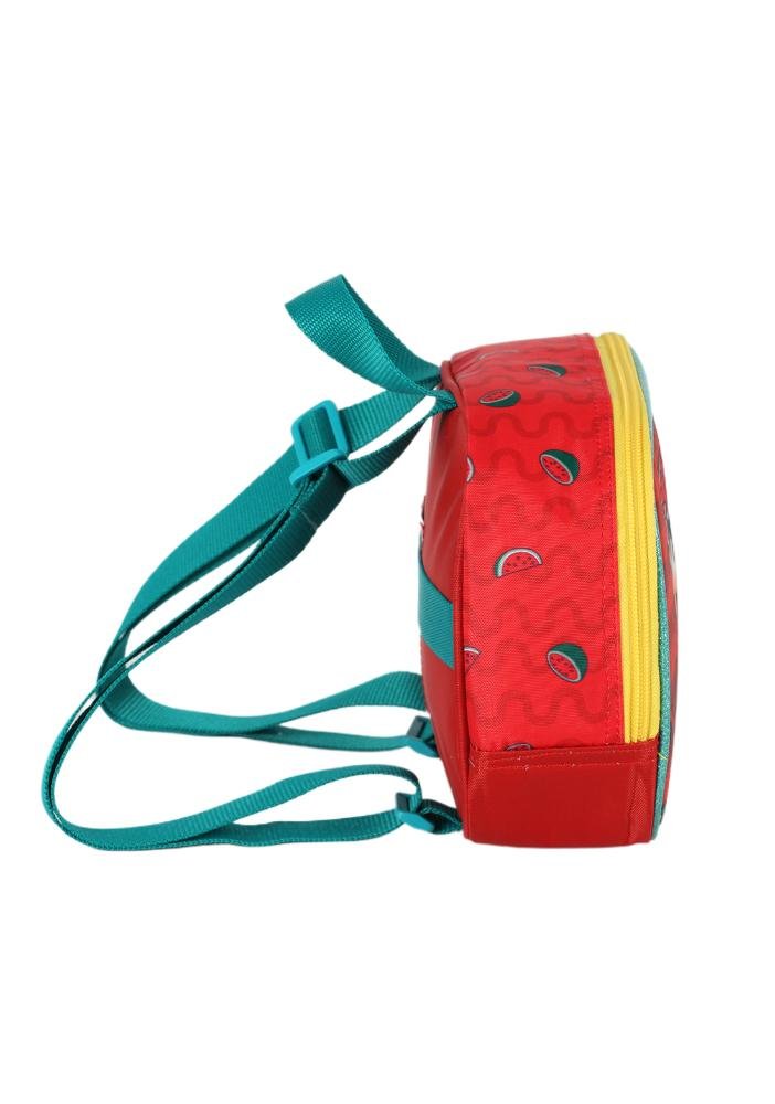 Lancheira Escolar Infantil Turma da Monica Elas by Up4you Vermelho 4