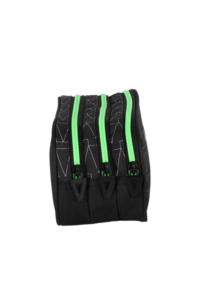 Estojo Juvenil Loud Três Compartimentos Verde 4