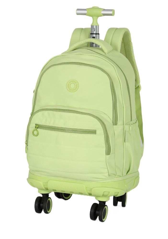 Mochila de Rodinhas Juvenil Giro 360 By Up4you Verde 2