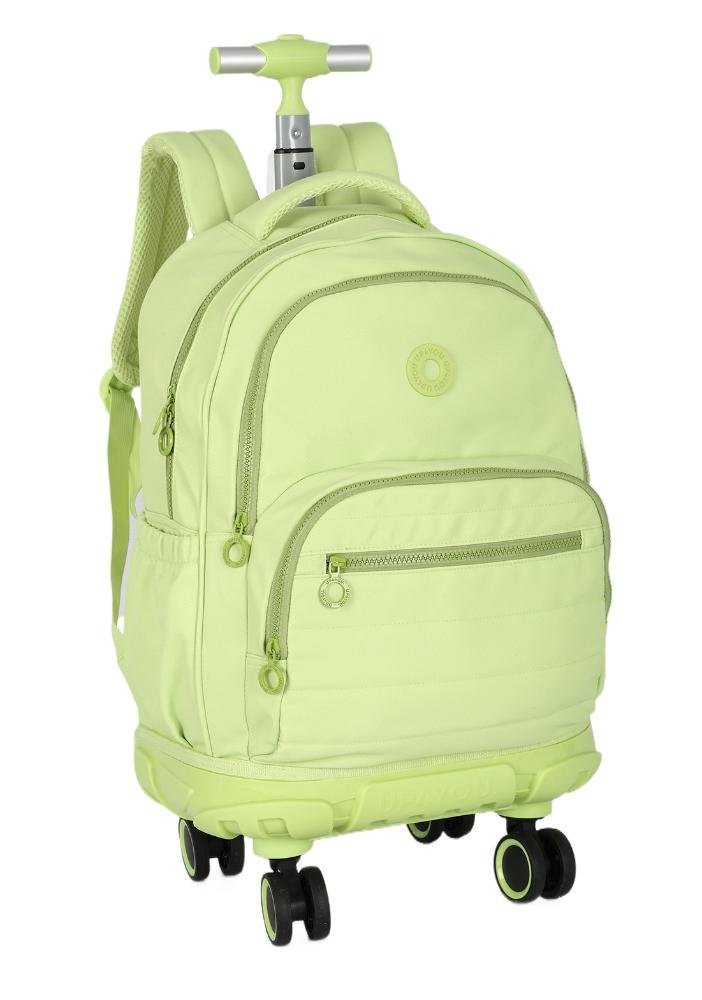 Mochila de Rodinhas Juvenil Giro 360 By Up4you Verde 3