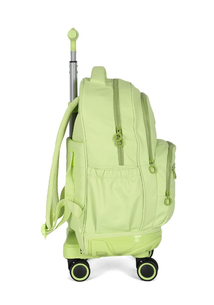 Mochila de Rodinhas Juvenil Giro 360 By Up4you Verde 5