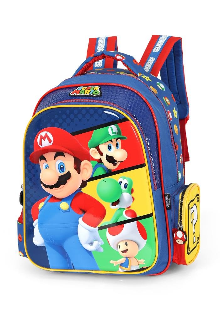 Mochila de Costas Infantil Super Mario Bros By Up4you