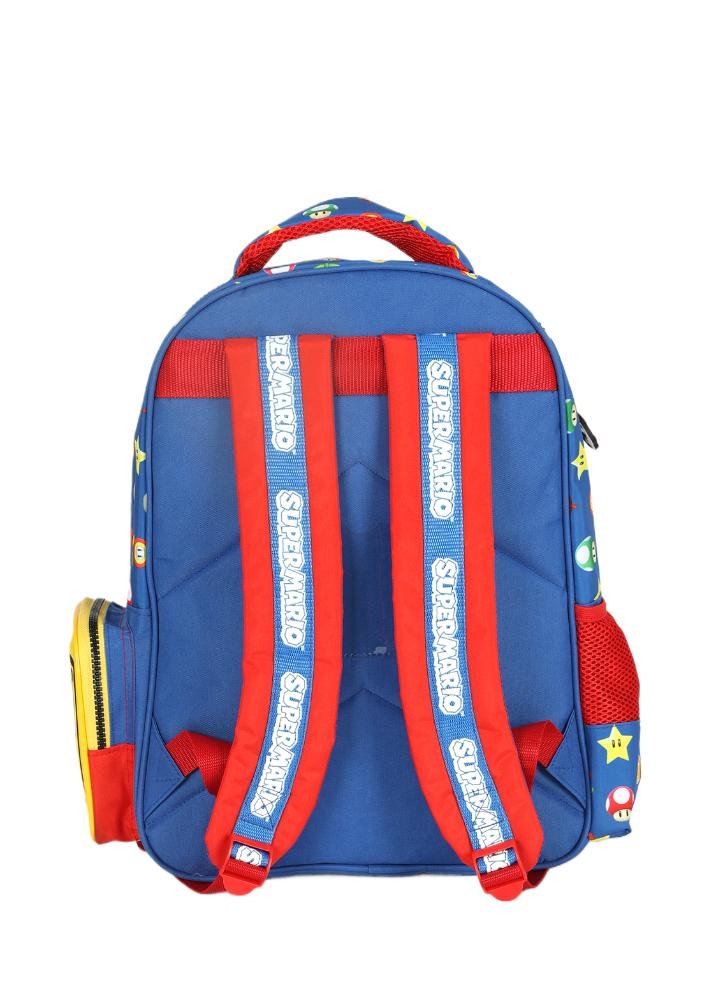 Mochila de Costas Infantil Super Mario Bros By Up4you Azul 6