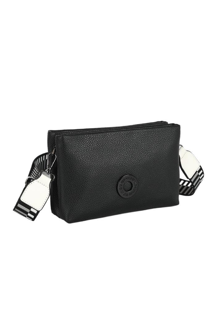 Bag Média Transversal Feminina by Up4you Preto 6