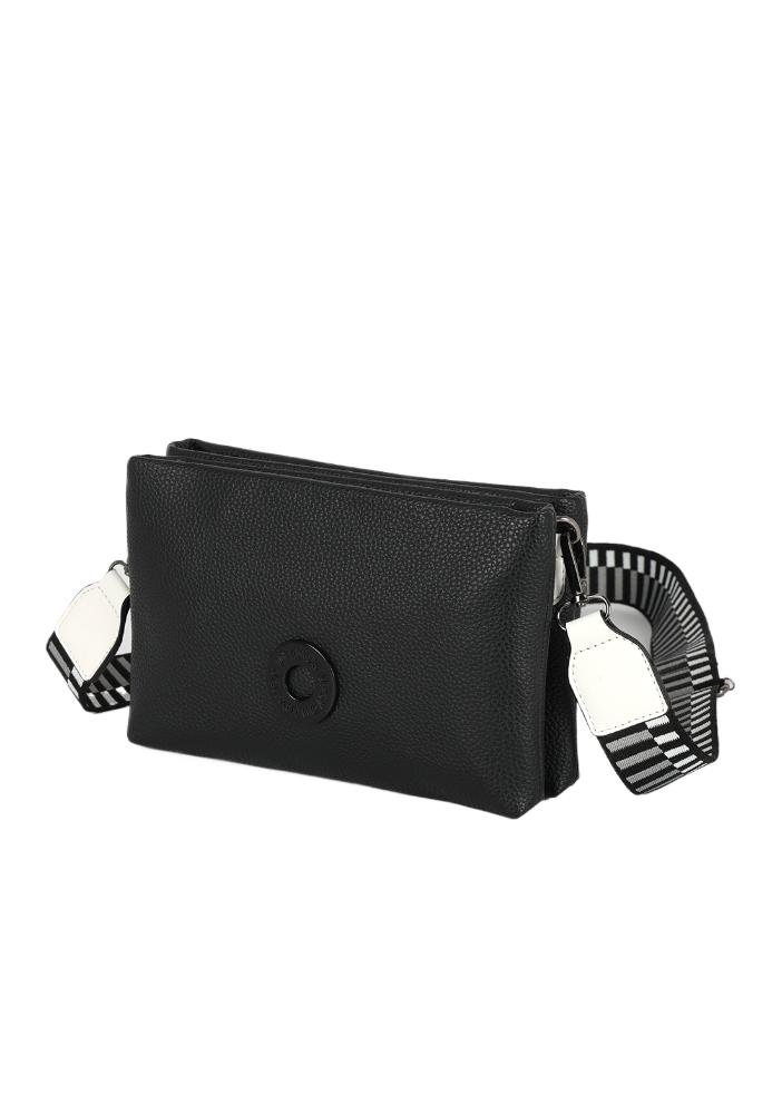 Bag Média Transversal Feminina by Up4you Preto 7